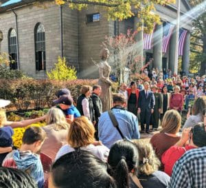 Abigail statue unveiling 4 | Quincy News About Quincy Massachusetts | Quincy Ma | quincy news